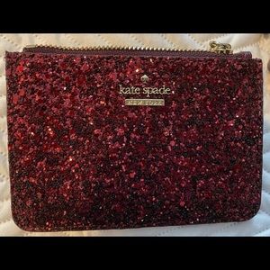 Set of Kate Spade Laurelway bag and small coin/card holder.